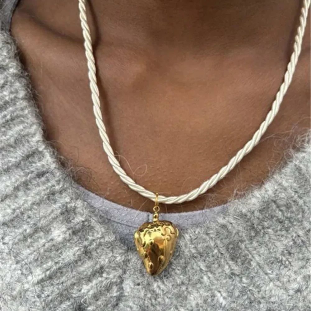 Boho strawberry Necklace #2008